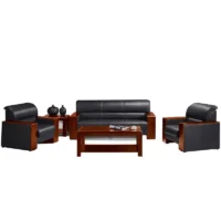 Corporate 5-Seater Leather Sofa - Image 2