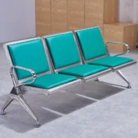 3-Seater heavy-duty office bench - Image 2