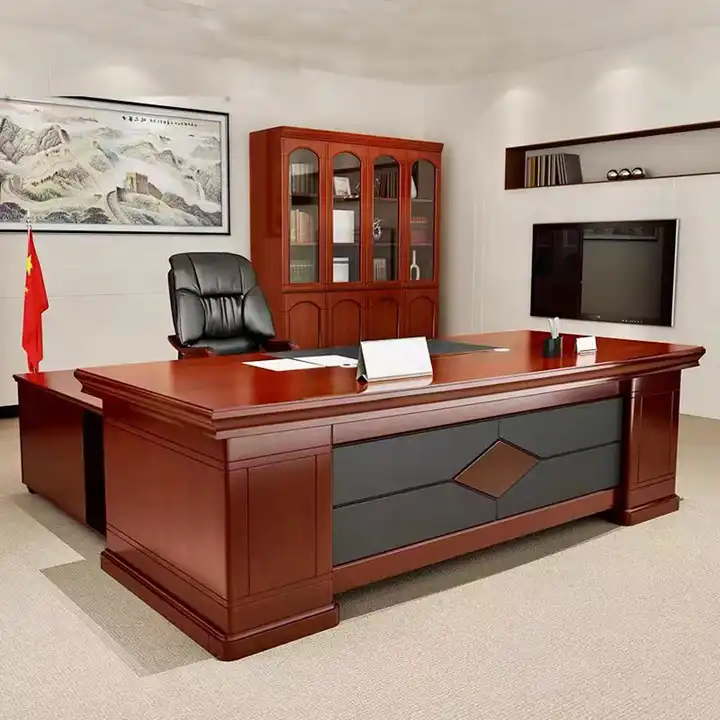 H075bc28e95fb460ab4df6794ba6150a5f.jpg_720x720q50.webp 2000mm executive office table - Image 1