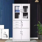 2-Door metallic safe storage cabinet