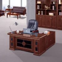 L-shaped 1800mm executive table