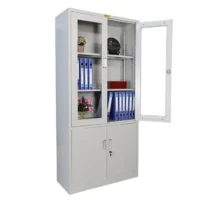 2-Door metallic office cabinet - Image 2