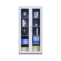 Full-glass metallic office cabinet - Image 4