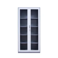 Full-glass metallic office cabinet - Image 2