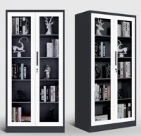 Full glass metallic office cabinet - Image 6