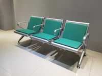 Three seater office reception bench - Image 4
