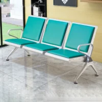 3-Link padded heavy-duty office bench - Image 4