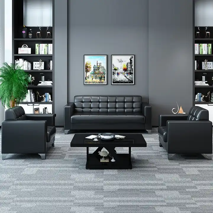 H7ab93d044cbf4b66ba84d085e8d73571I.jpg_720x720q50.webp 5-Seater Executive Office Leather Sofa - Image 1