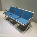 3-link padded heavy-duty waiting bench