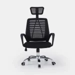 Headrest office chair (mesh-back)