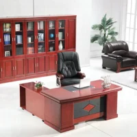 160cm L-shaped executive office desk