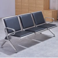 3-Seater heavy-duty office bench