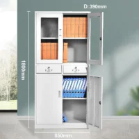 2-Door metallic office filling cabinets - Image 4