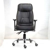 Generic orthopedic office chair -Pure leather swivel seat - Image 5