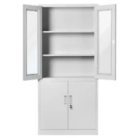2-Door metallic office cabinet - Image 4