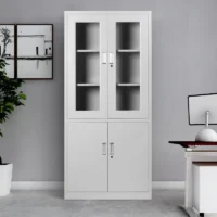 2-Door metallic office cabinet - Image 2