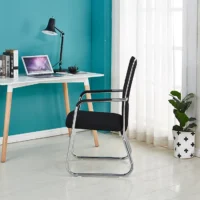 Mesh-back office waiting visitor seat - Image 3