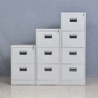 4-Drawers metallic cabinet with bar. - Image 4