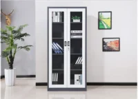 Full glass metallic office cabinet - Image 3