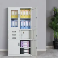 2-Door Metallic Office Cabinet