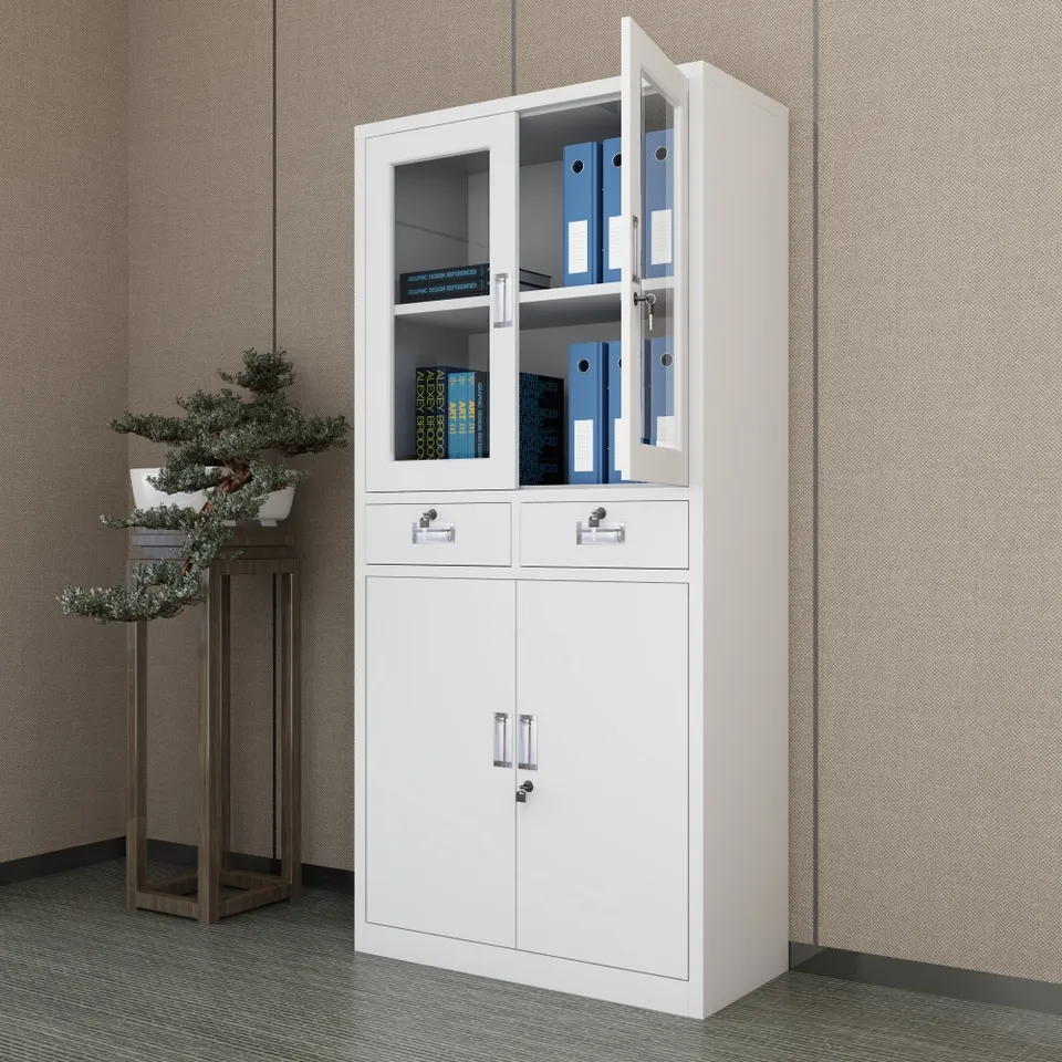Hfb80cdee3beb415dbc5d3bb3dde11dd1U.jpg_960x960-1.webp Filling 2-door metallic office cabinet - Image 1