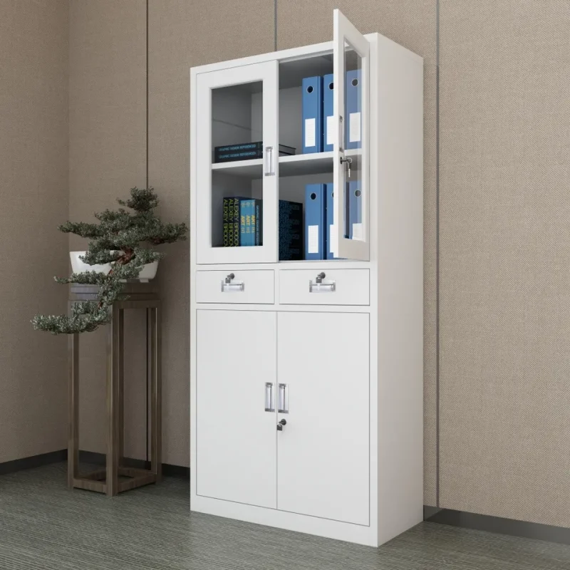 2-Door metallic office cabinet