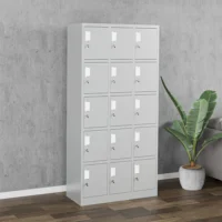 15 Lockers steel office cabinet - Image 2