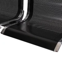 3-Link metallic office bench - Image 3