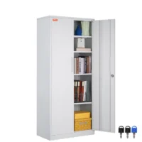 2-Door metallic office cabinet - Image 3