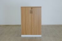 2-Door wooden credenza cabinet - Image 2