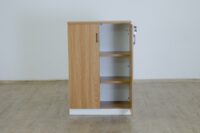 2-Door wooden credenza cabinet