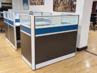Four way modular office workstation - Image 2