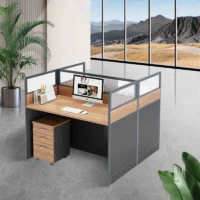2-Way modular office workstation.