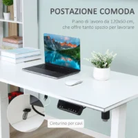 Height adjustable generic office desk - Image 3