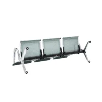 3 Link metallic waiting bench - Image 5