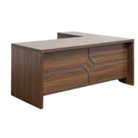 L-Shaped Executive Office Desk