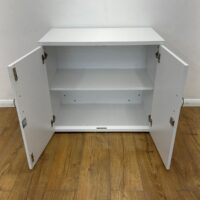 2-Door wooden credenza cabinet - Image 5