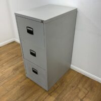 Three drawers steel office filling cabinet - Image 3