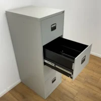 Metallic filling cabinet 4 drawers - Image 4