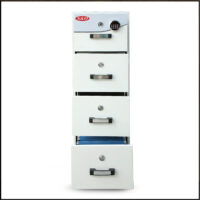 Compact 4-Drawers Fireproof Cabinet - Image 5