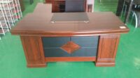 1600mm executive office table (Mahogany) - Image 6