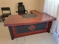 1600mm executive office table (Mahogany) - Image 7
