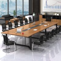 12 - 14 seater office boardroom table