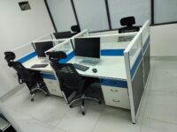 2 Way modular office workstation - Image 3