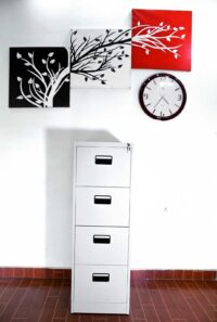 4 Drawers metallic filling cabinet - Image 3