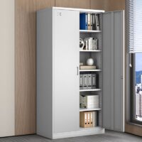 2 Door Metallic filing Cabinet - Image 4