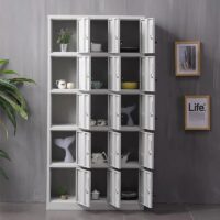 15-Locker Steel Office Cabinet - Image 3