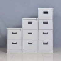 3-Drawer Steel Office Cabinet - Image 4