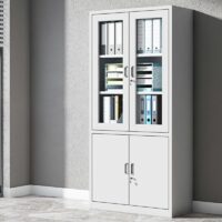 2-Door metallic office cabinet - Image 3