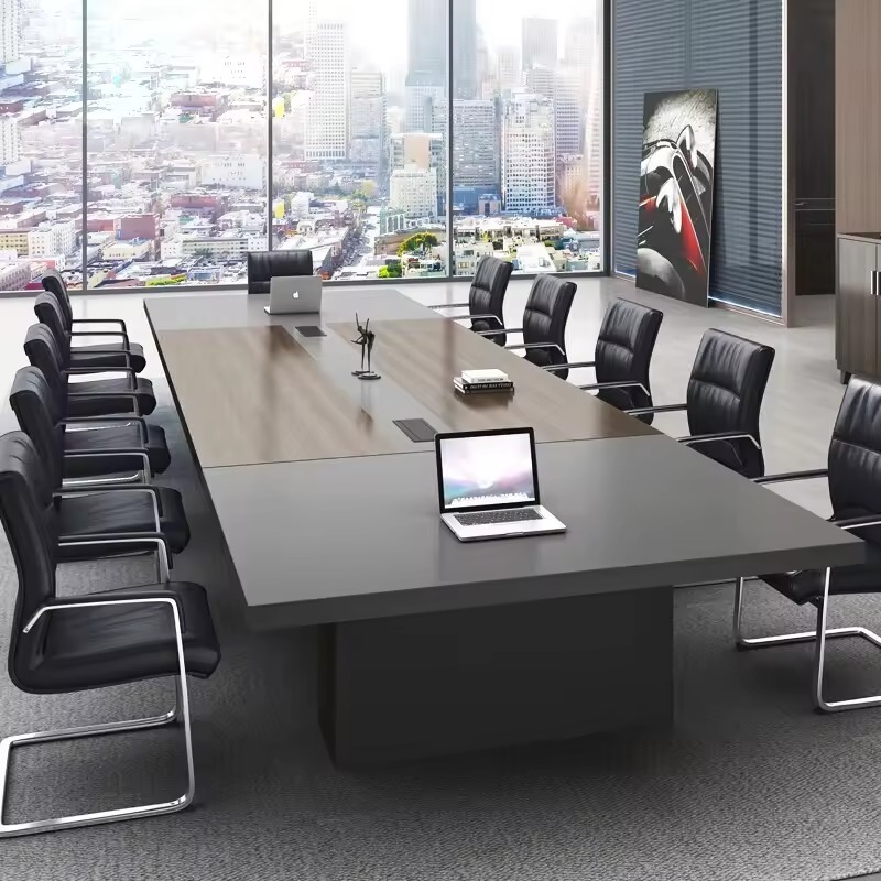 WhatsApp-Image-2024-04-28-at-5.47.53-PM-4.jpeg 3 meters office boardroom table - Image 1